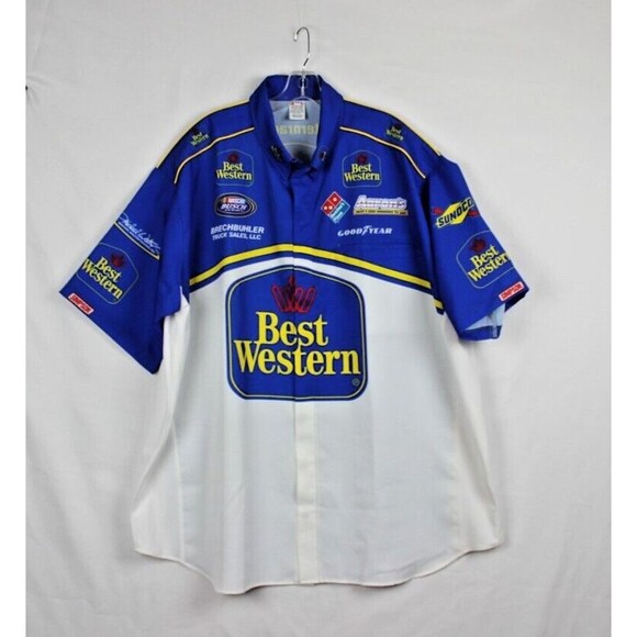 Nascar Busch series Michael Waltrip Racing Crew Event Jersey Size XXL - Picture 9 of 9